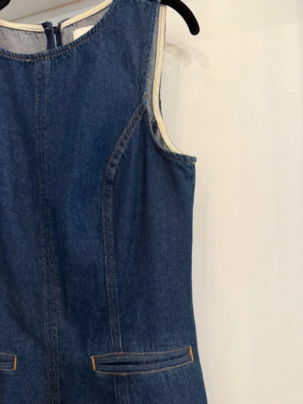 Reformation: Citron Denim Mini Dress